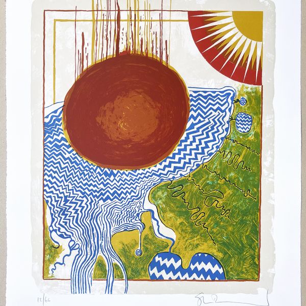 “A New Path Out Of The Madness” a new lithograph by Stanley Donwood