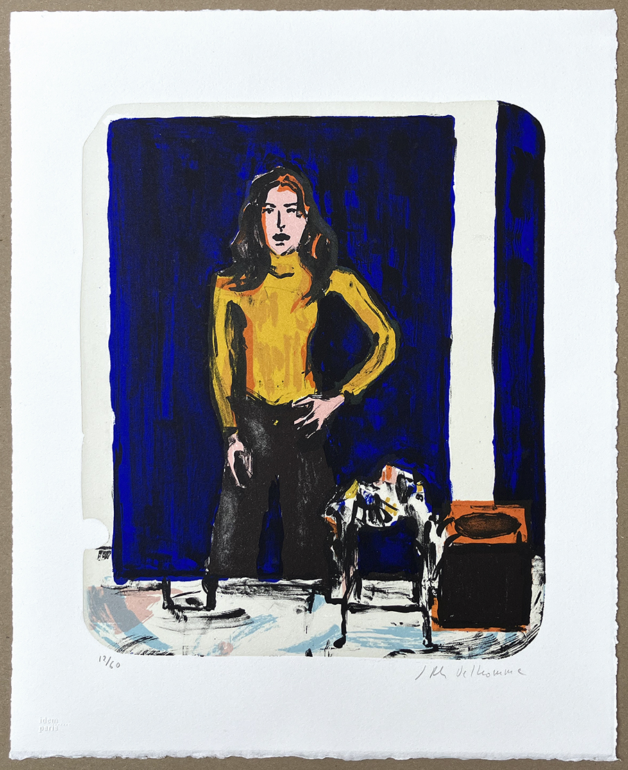 The Studio » la nouvelle lithographie de Jean-Philippe