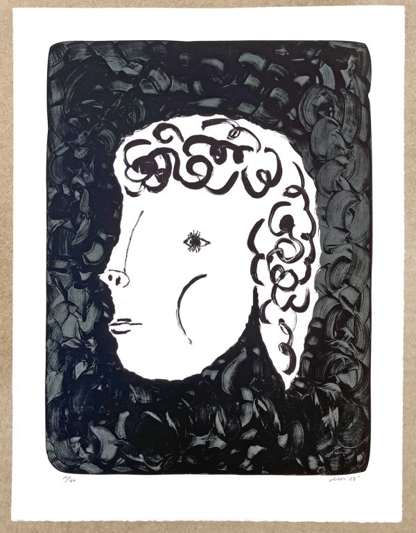 Woman in Profile